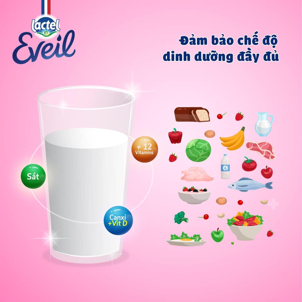 Sữa Eveil pha sẵn có vị gì